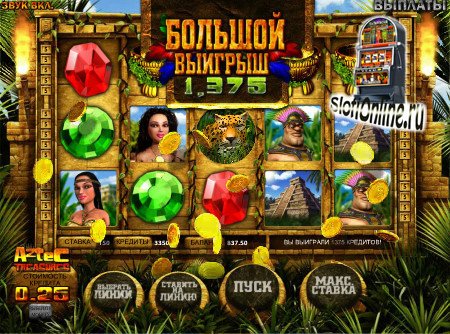 Игровой автомат Пирамиды Aztec Gold играть бесплатно