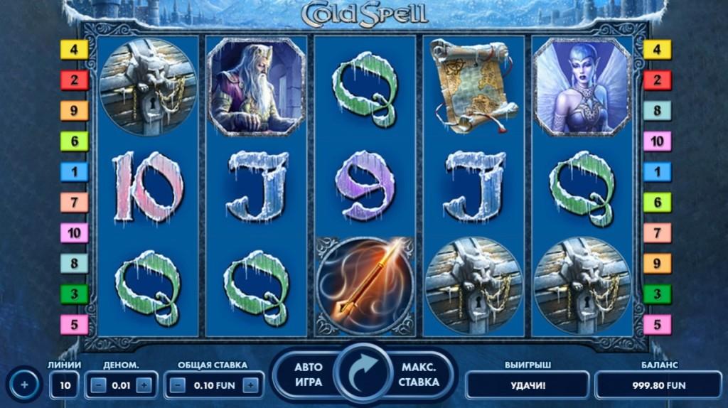 Играть в Cold Spell от компании NOVOMATIC Демо Игра