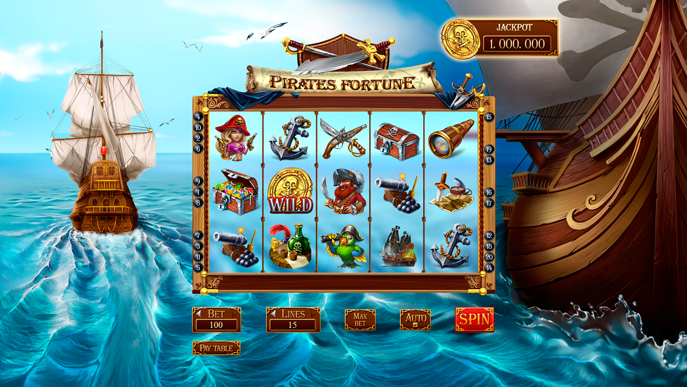 Игровой автомат Pirate Пират бесплатно онлайн