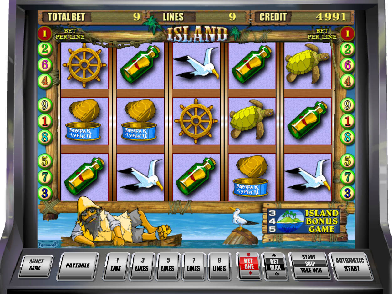 Island 2 — бесплатный онлайн-автомат в казино Вулкан Старс