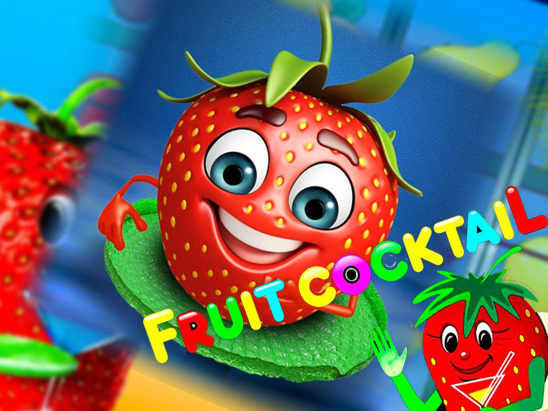 Игровой аппарат Fruit Cocktail Клубнички на.