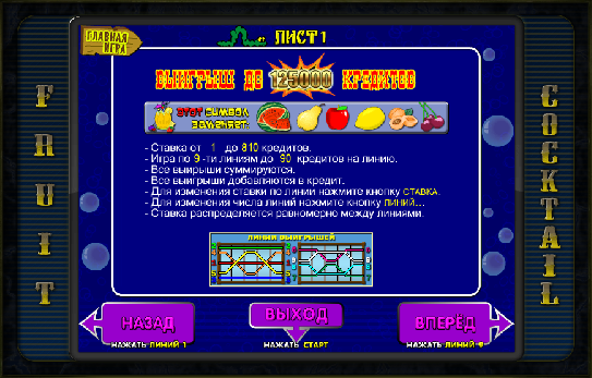 Игровой автомат Crazy Fruits играть онлайн бесплатно без регистрации
