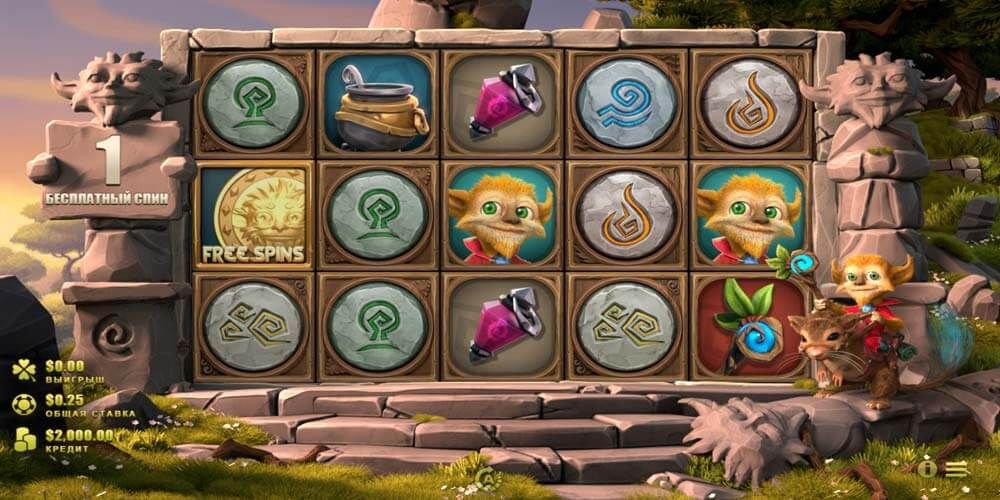 Игровой автомат Gnom играть онлайн в Вулкан с выводом средств