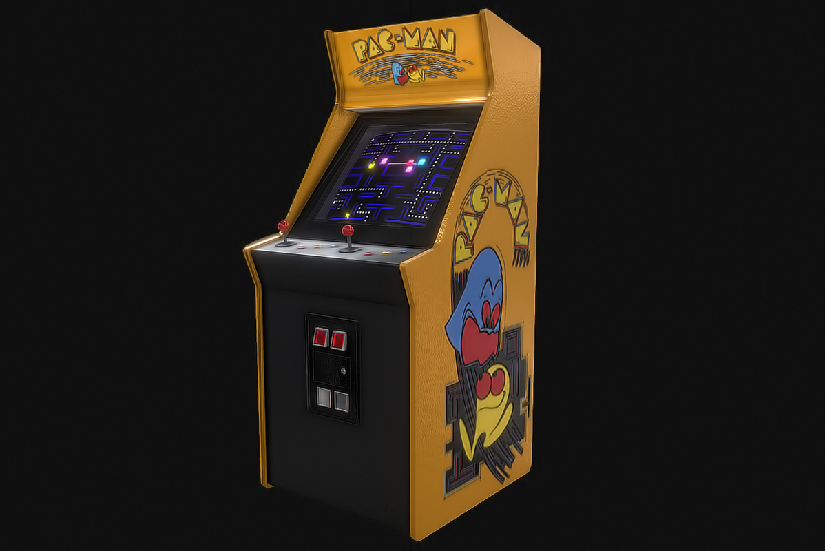 Игровые автоматы - 3D-модель