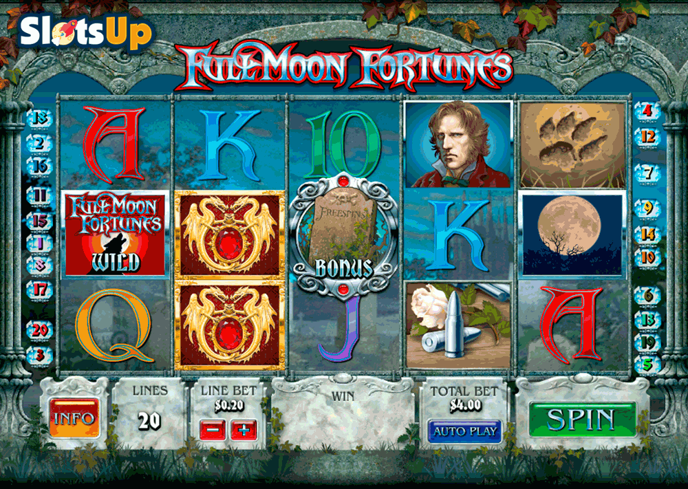 Full moon fortunes игровые автоматы / Онлайн фортуна