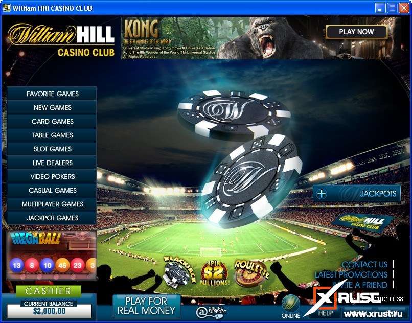Казино William Hill - играть онлайн бесплатно, официальный сайт.