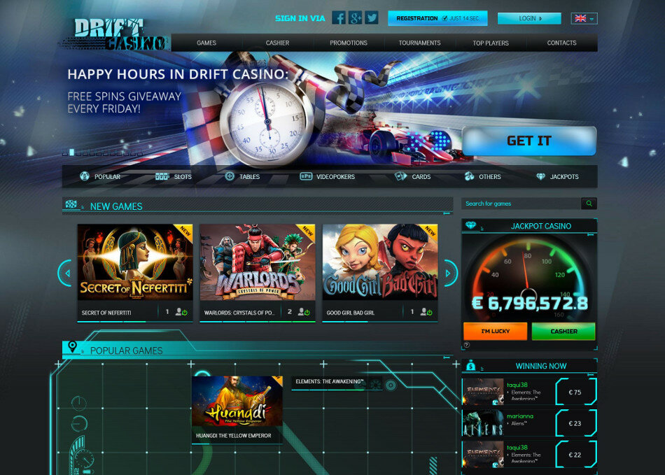 Дрифт казино Drift casino официальный сайт - играть онлайн