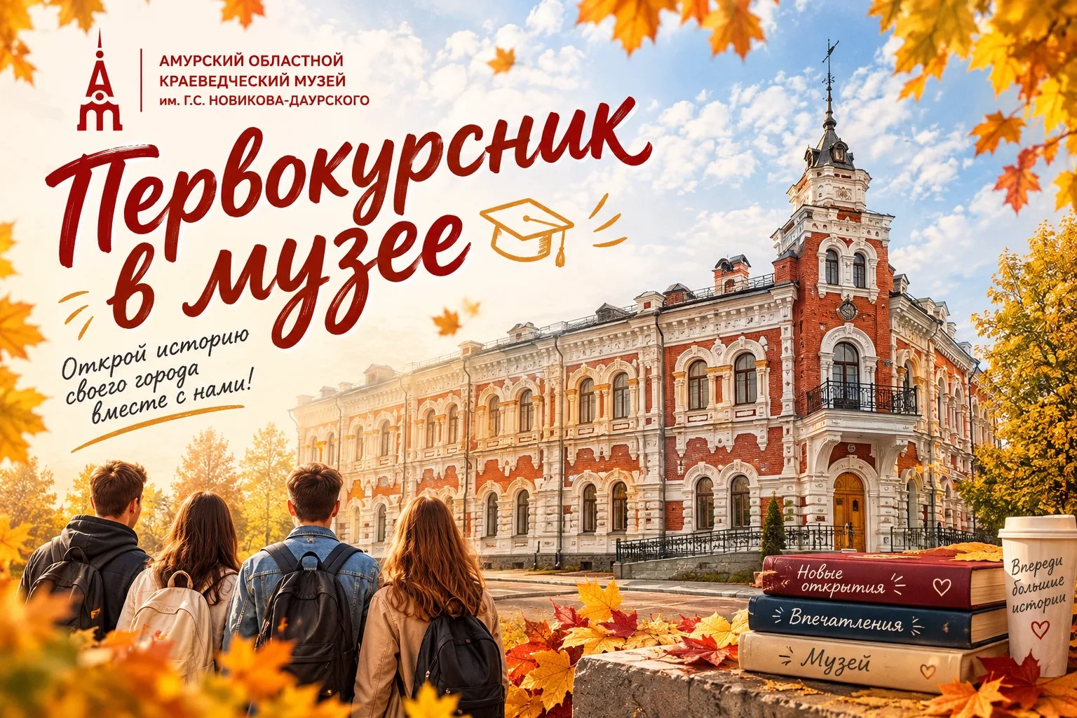 Амурский областной краеведческий музей приглашает студентов к участию в акции «Первокурсник в музее»